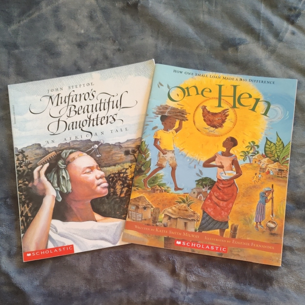 Scholastic Elegant Children's Book - Mufaro's Beautiful Daughters